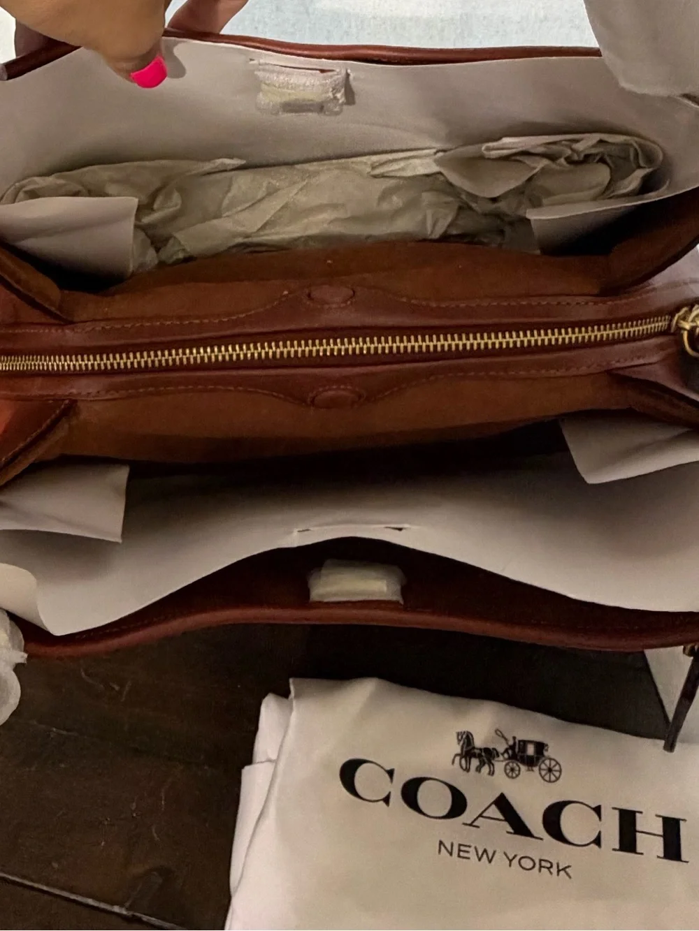 Coach Lori Signature Canvas Shoulder Bag
